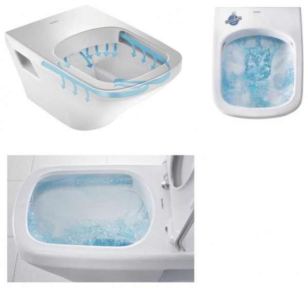 Унитаз подвесной Duravit Durastyle 2538090000 без смывного обода фото