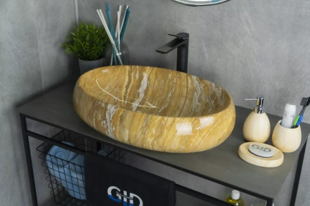 Накладная раковина GID MNC164 59х40 фото