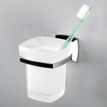 Стакан для зубных щеток подвесной WasserKRAFT Wern К-2528 фото
