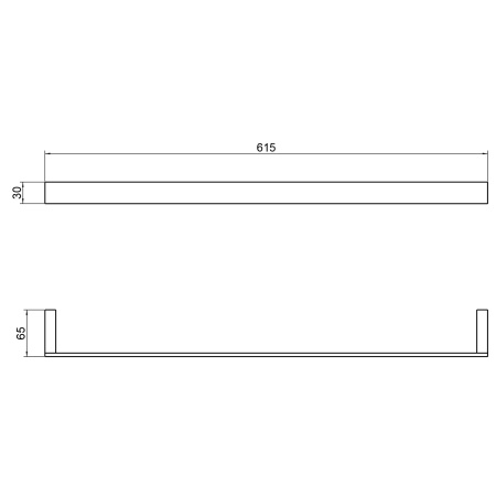 Полотенцедержатель Timo Petruma 15253/03 Черный фото