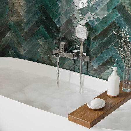 Смеситель для ванны с душем WasserKRAFT Naab 8601 фото