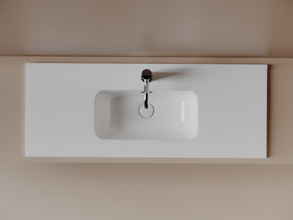 Раковина Ceramica Nova Compact CN7027 101x39 фото