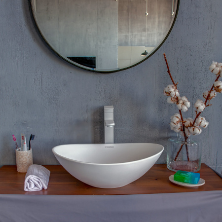 Накладная раковина Montebianco Averno 20145 45x30 фото