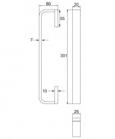 Полотенцедержатель Omnires Reno RN42230CR фото