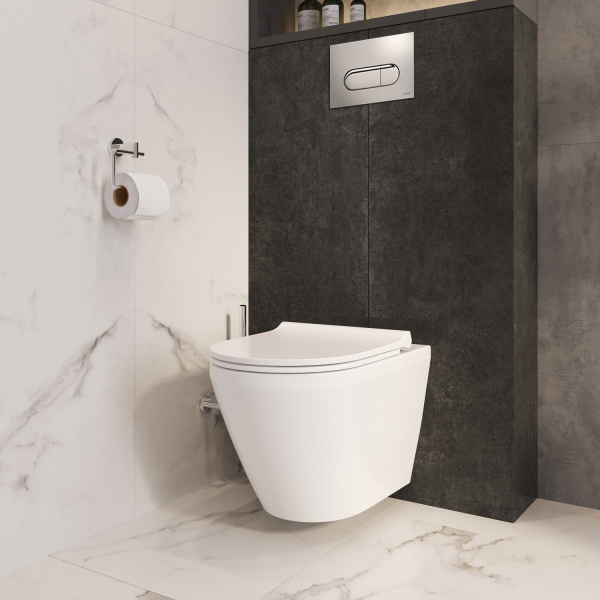 Унитаз подвесной безободковый VitrA Integra Round (Интегра Раунд) 7041B003-0075 фото