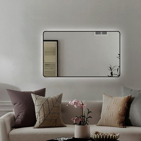 Зеркало с подсветкой Art&Max Siena AM-SieS-1200-800-DS-F 120x80 фото