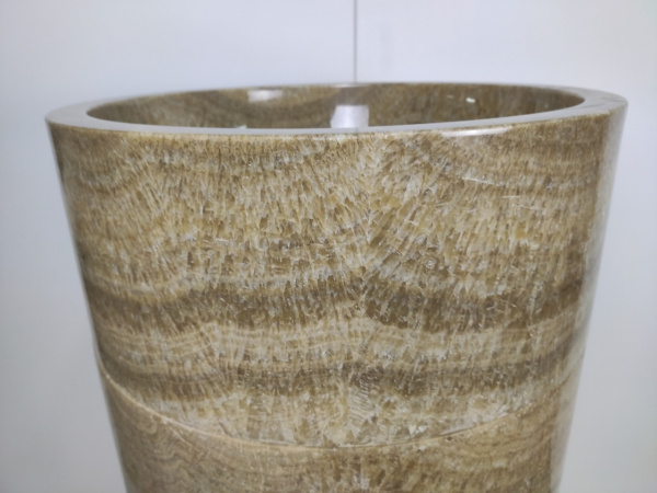 Напольная раковина из оникса Indo Sunset OS-00177 фото