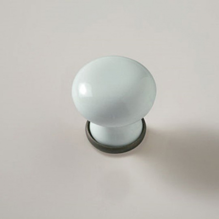 Ручка для мебели Eban Bianco FAC04PO белый-керамика фото