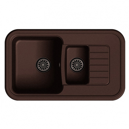 Мойка кухонная Ewigstein Antik A- 60KF шоколад фото