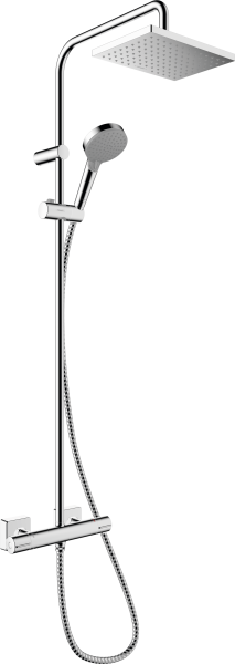Душевая система (стойка) с термостатом Hansgrohe Vernis Shape Showerpipe 230 1jet 26319000 хром фото