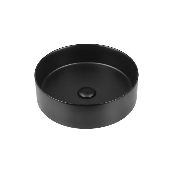 Накладная раковина Vincea VBS-316MB 40x40 черная матовая фото
