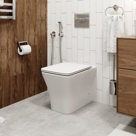 Унитаз приставной Cerutti SPA Marmolada F CT8906 с сиденьем фото