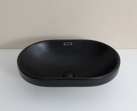 Встраиваемая раковина GID Bm1004 72202 61x40 черная матовая фото