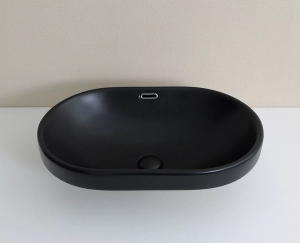 Встраиваемая раковина GID Bm1004 72202 61x40 черная матовая фото