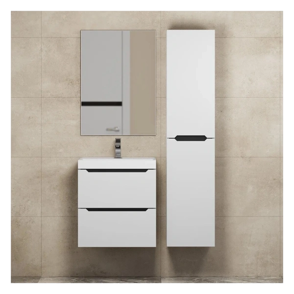 Шкаф-пенал Uperwood Tanos 29102022511 белый/графит фото