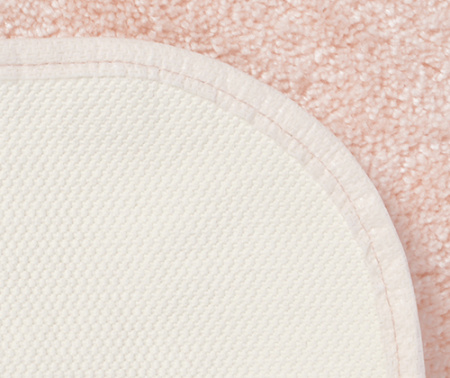 Коврик для ванной комнаты WasserKRAFT Wern BM-2554 Powder pink 55х57 фото