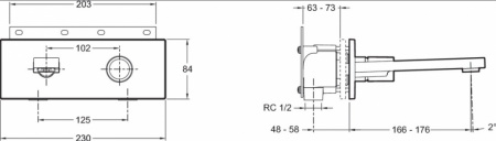 Смеситель для раковины Jacob Delafon Composed E73061-CP фото