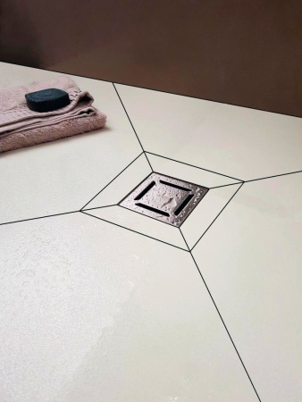 Душевой трап Berges Wasserhaus Zentrum Norma 091363 15x15 см, хром фото