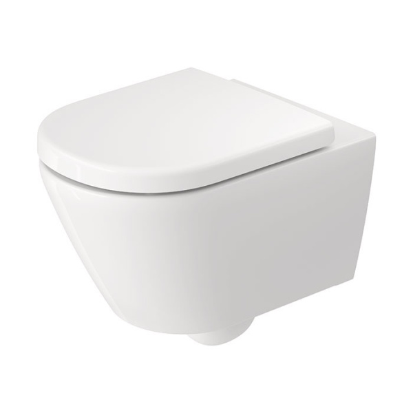 Подвесной унитаз безободковый Duravit D-Code 29030900212 фото