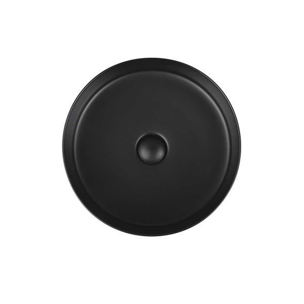 Накладная раковина Vincea VBS-316MB 40x40 черная матовая фото