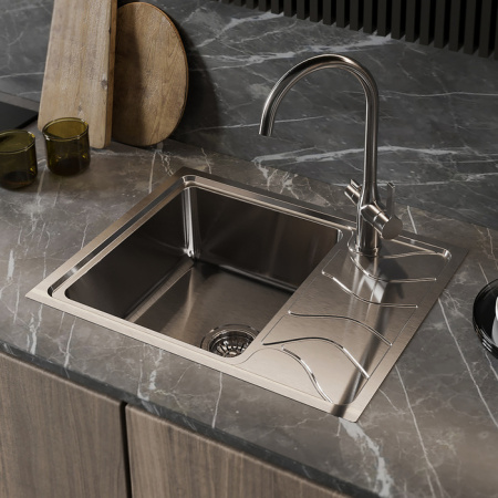 Мойка кухонная Iddis Reeva REE61SLi77 фото