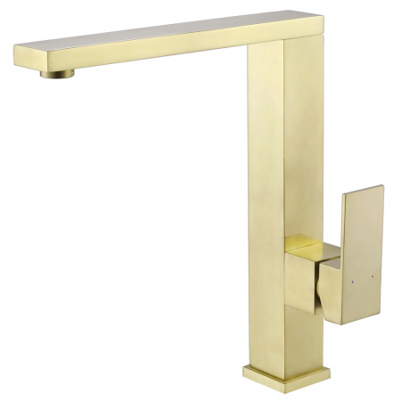 Смеситель для кухни Abber Wasser Daheim AF8214G золото матовое фото