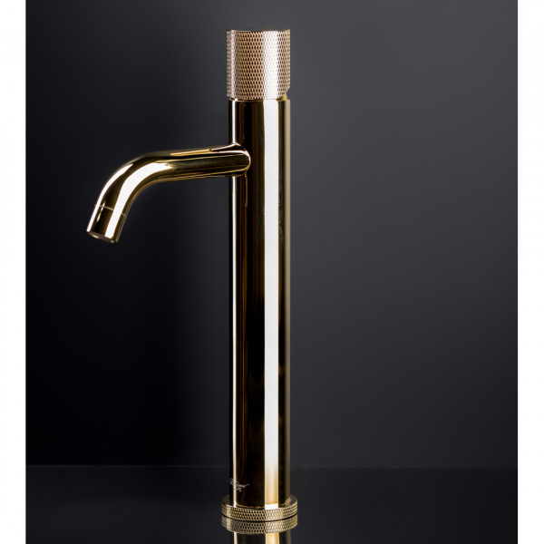 Высокий смеситель для раковины Boheme Stick 122-GG.2 фото