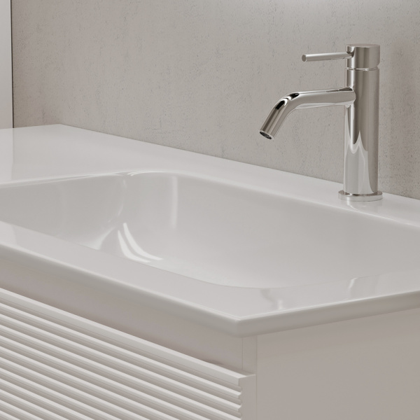 Тумба под раковину Sancos Folk FL100RW белая фото