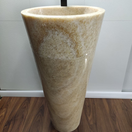 Раковина напольная из оникса Sunset ON-01354 (45*45*90) фото