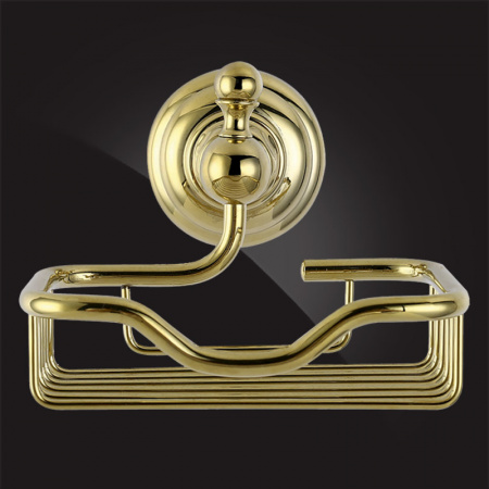 Мыльница настенная Elghansa Praktic Gold PRK-455-Gold фото