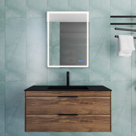Тумба под раковину Vincea Chiara 2D VMC-2C2100CO С.Oak 100 см фото