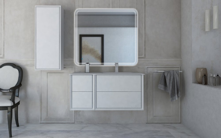 Зеркало с сенсорным выключателем Cezares 44996 100х90 фото