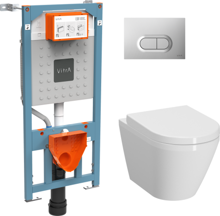 Унитаз с инсталляцией VitrA S20 9004B003-7202 фото