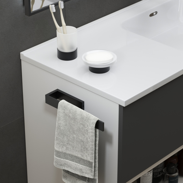 Полотенцедержатель Timo Petruma 15250/03 Черный фото