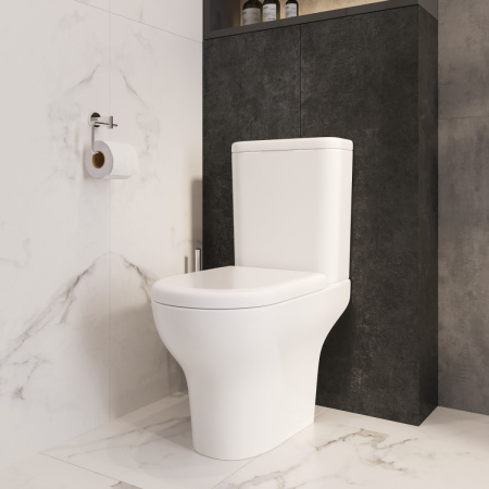 Напольный унитаз VitrA Zentrum (Зентрум) 9824B003-7219 с сиденьем микролифт фото