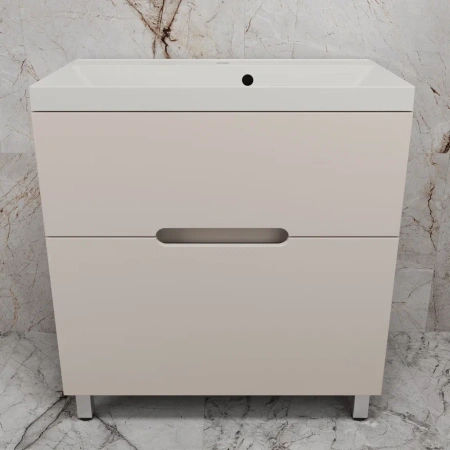 Тумба напольная Style Line Матис 80 ЛС-00002437 крем фото