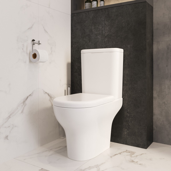 Напольный унитаз VitrA Zentrum (Зентрум) 9824B003-7219 с сиденьем микролифт фото