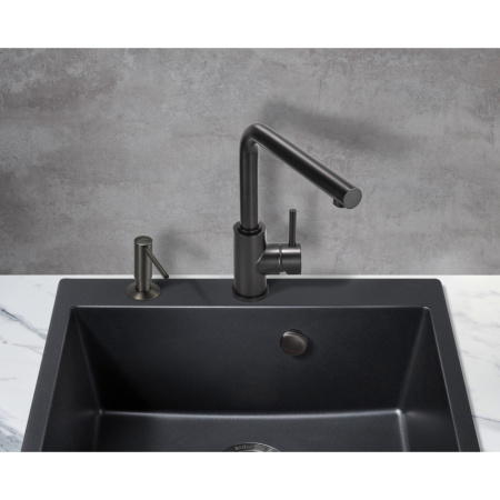 Смеситель для кухни Milacio Ultra Galar MCU.555.TB черный фото