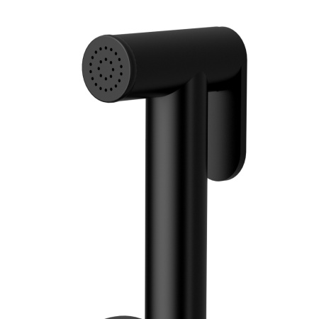 Гигиенический душ со смесителем Raiber Premium Graceful RPB-009 черный матовый фото