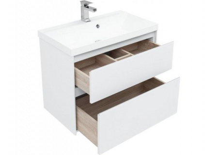 Тумба с раковиной Aquanet Гласс 80 00242524 фото