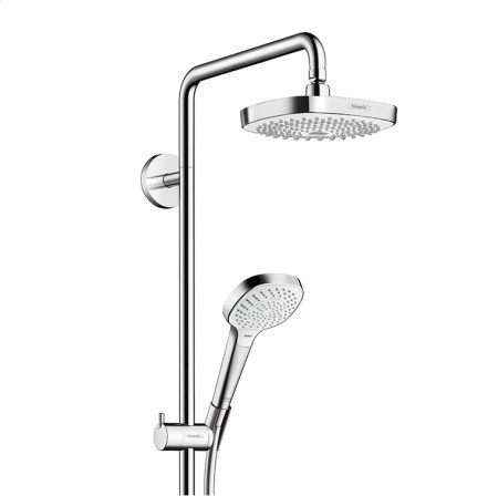 Душевая система (стойка) Hansgrohe Croma Select E Showerpipe 180 2jet 27256400 фото