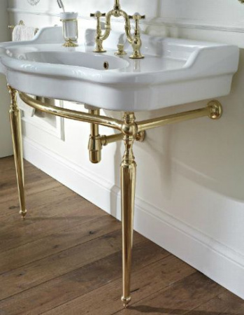 Раковина с металлической консолью Sbordoni Palladio 7100+P071 фото