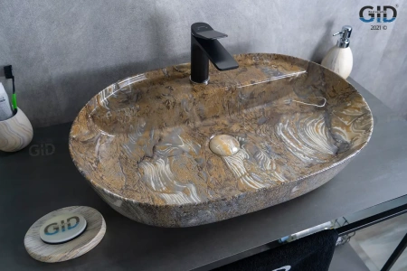 Накладная раковина GID Mnc346T 61x41 фото