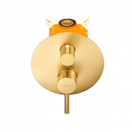 Душевая система скрытого монтажа Milacio Ultra MCU.150.GD брашированное золото фото