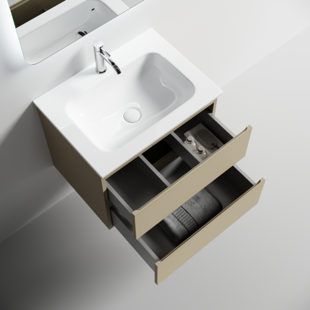 Тумба под раковину Sancos Folk FL60CP капучино фото