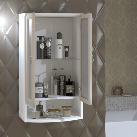 Шкаф подвесной Opadiris Клио 60 Z0000014859 белый матовый фото