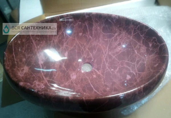 Накладная раковина GID MNC168 59х40 фото