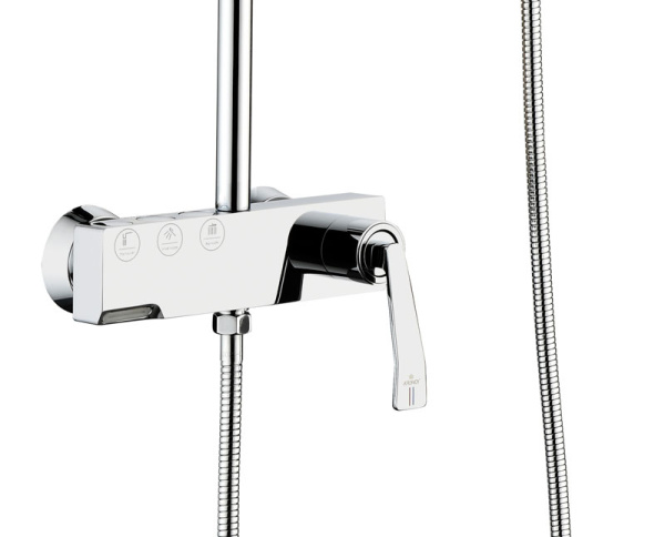 Душевая система (стойка) Kaiser Strike 09182 хром фото