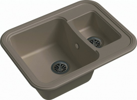 Мойка кухонная Ewigstein Antik A- 60К крем фото