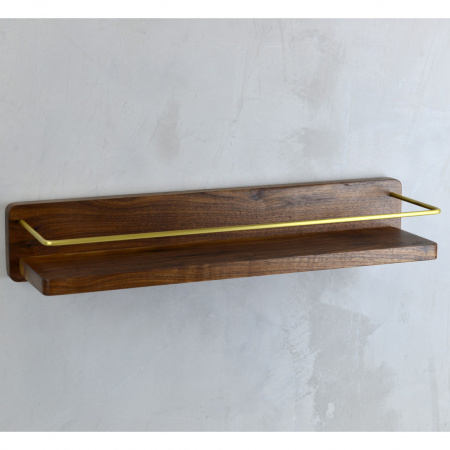 Деревянная полка Bronze de Luxe Forest 10711G матовое золото фото